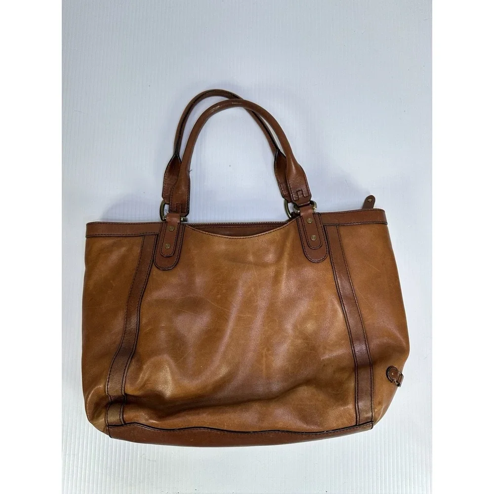 Cole Haan Paige H06 British Tan or Brown Leather Satchel